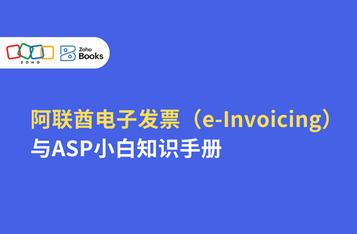 阿联酋电子发票(e-Invoicing)与ASP小白知识手册