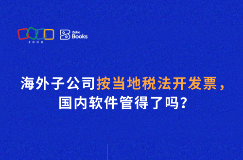 海外子公司按当地税法开发票，国内软件管得了吗？