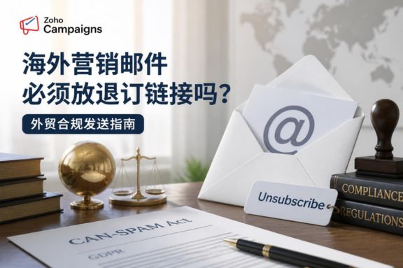 海外营销邮件必须放退订链接吗?外贸合规发送指南