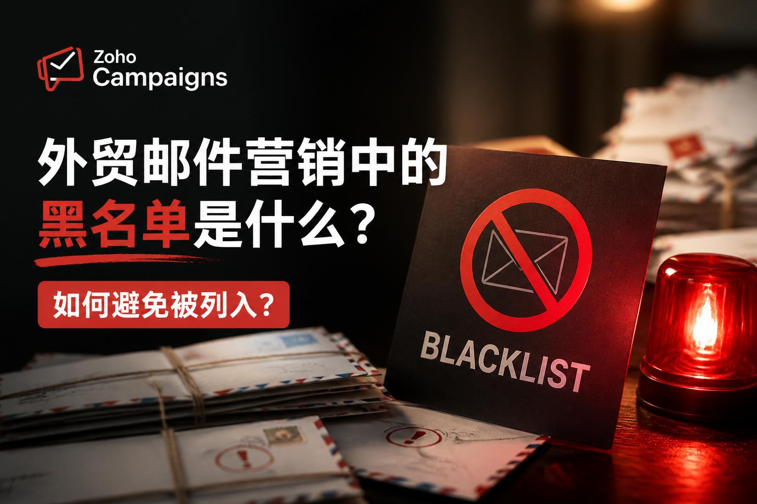 外贸邮件营销中的黑名单是什么?如何避免被列入?