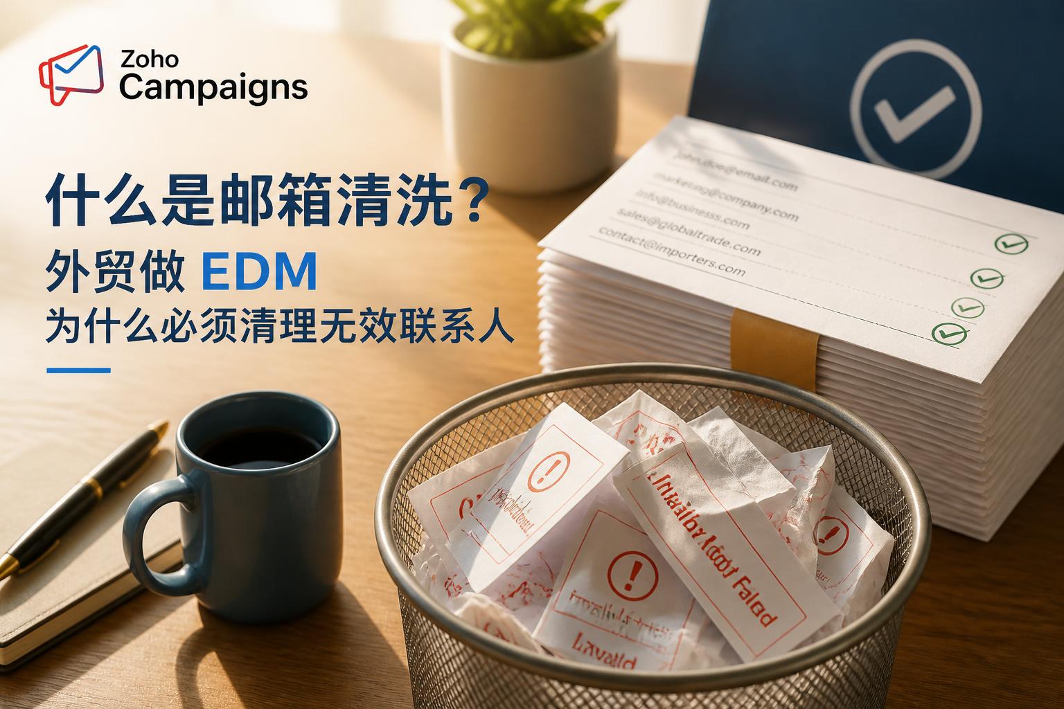 什么是邮箱清洗?外贸做 EDM 为什么必须清理无效联系人