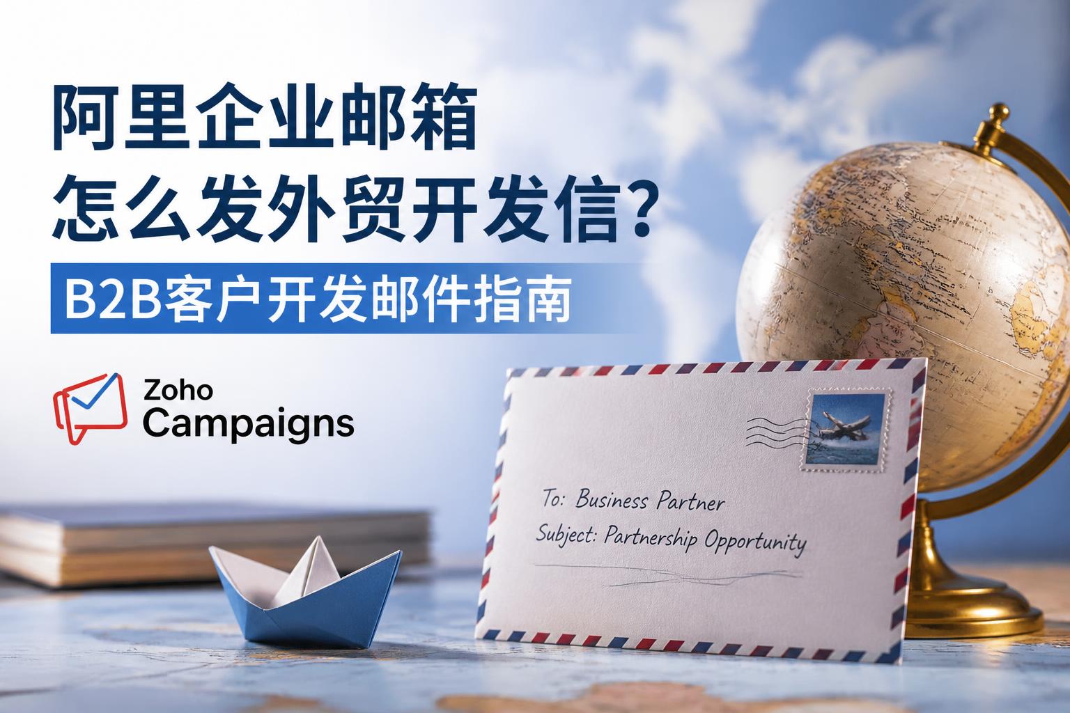 阿里企业邮箱怎么发外贸开发信?B2B客户开发邮件指南
