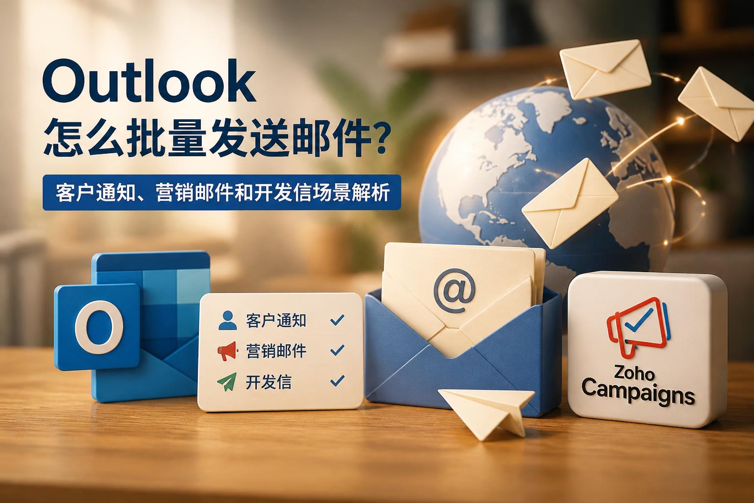Outlook怎么批量发送邮件?客户通知、营销邮件和开发信场景解析