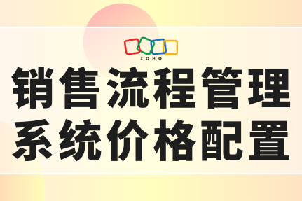 【详解】销售流程管理系统价格配置 | 按需选购方案