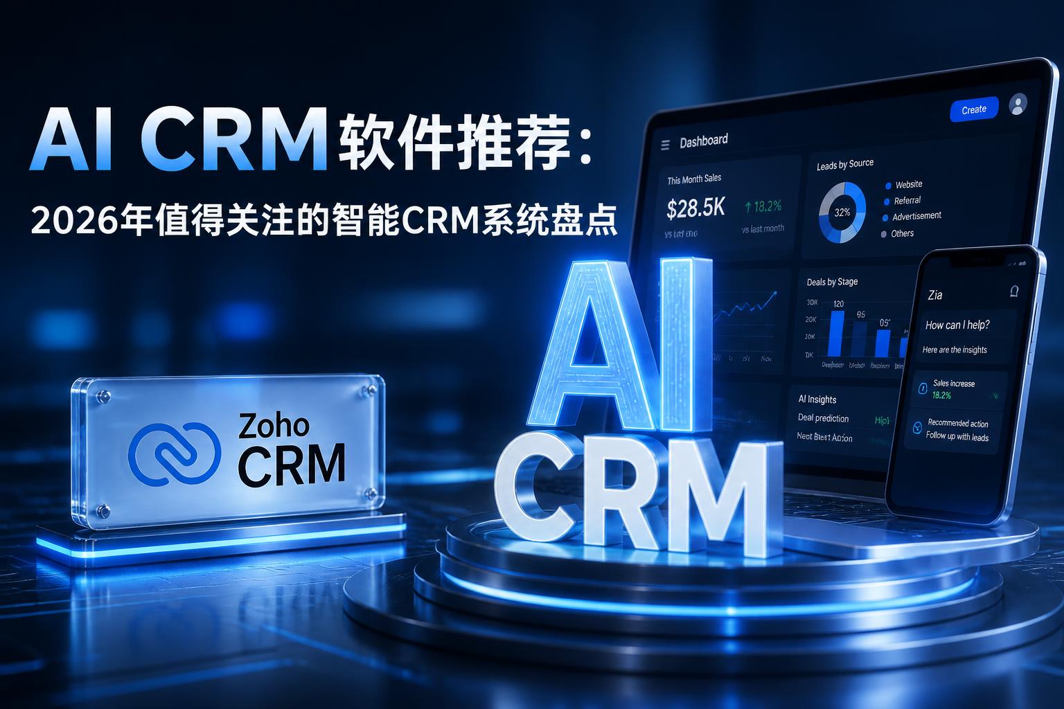 AI CRM软件推荐:2026年值得关注的智能CRM系统盘点