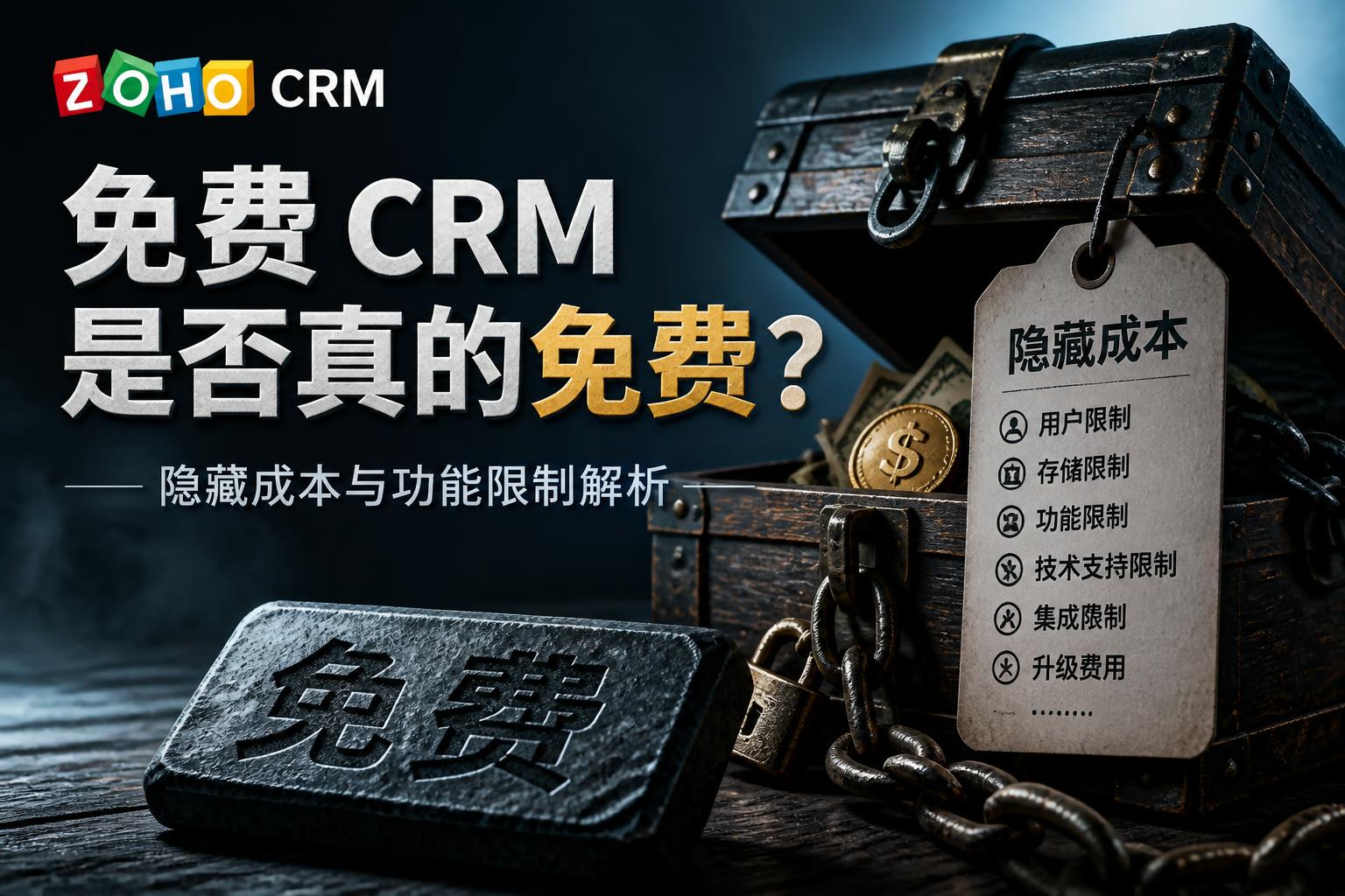 免费 CRM 是否真的免费?隐藏成本与功能限制解析