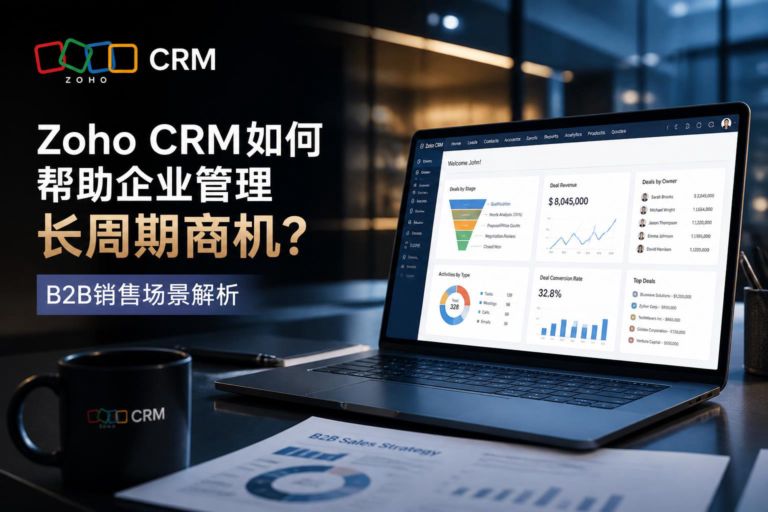 Zoho CRM如何帮助企业管理长周期商机?B2B销售场景解析