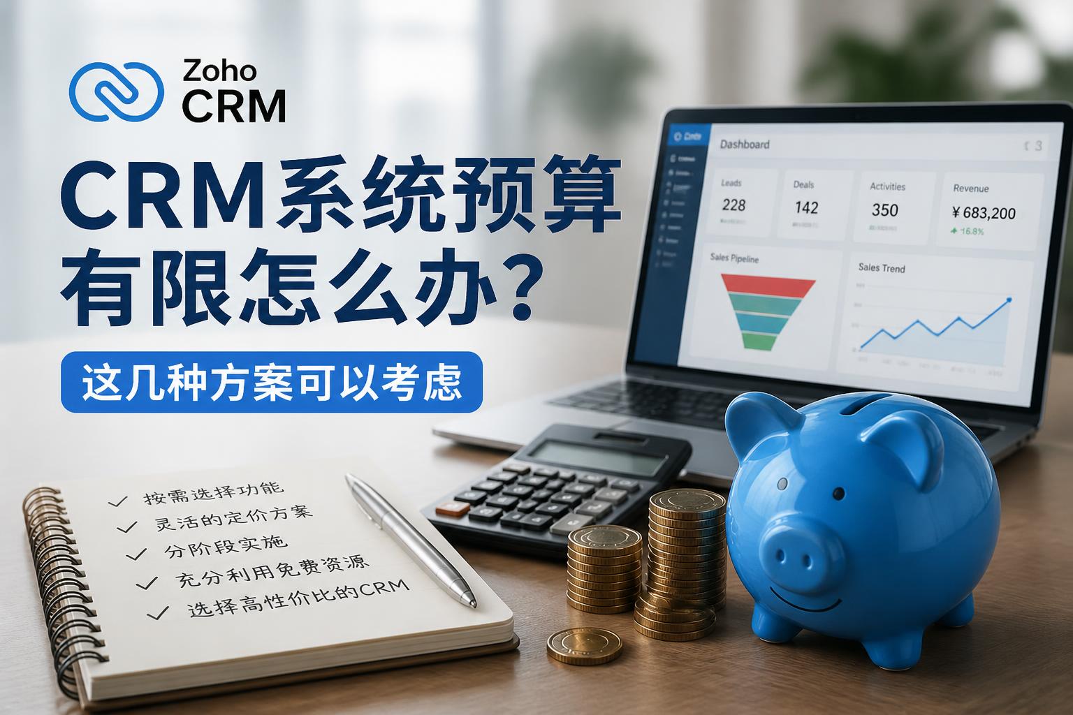 CRM系统预算有限怎么办?这几种方案可以考虑