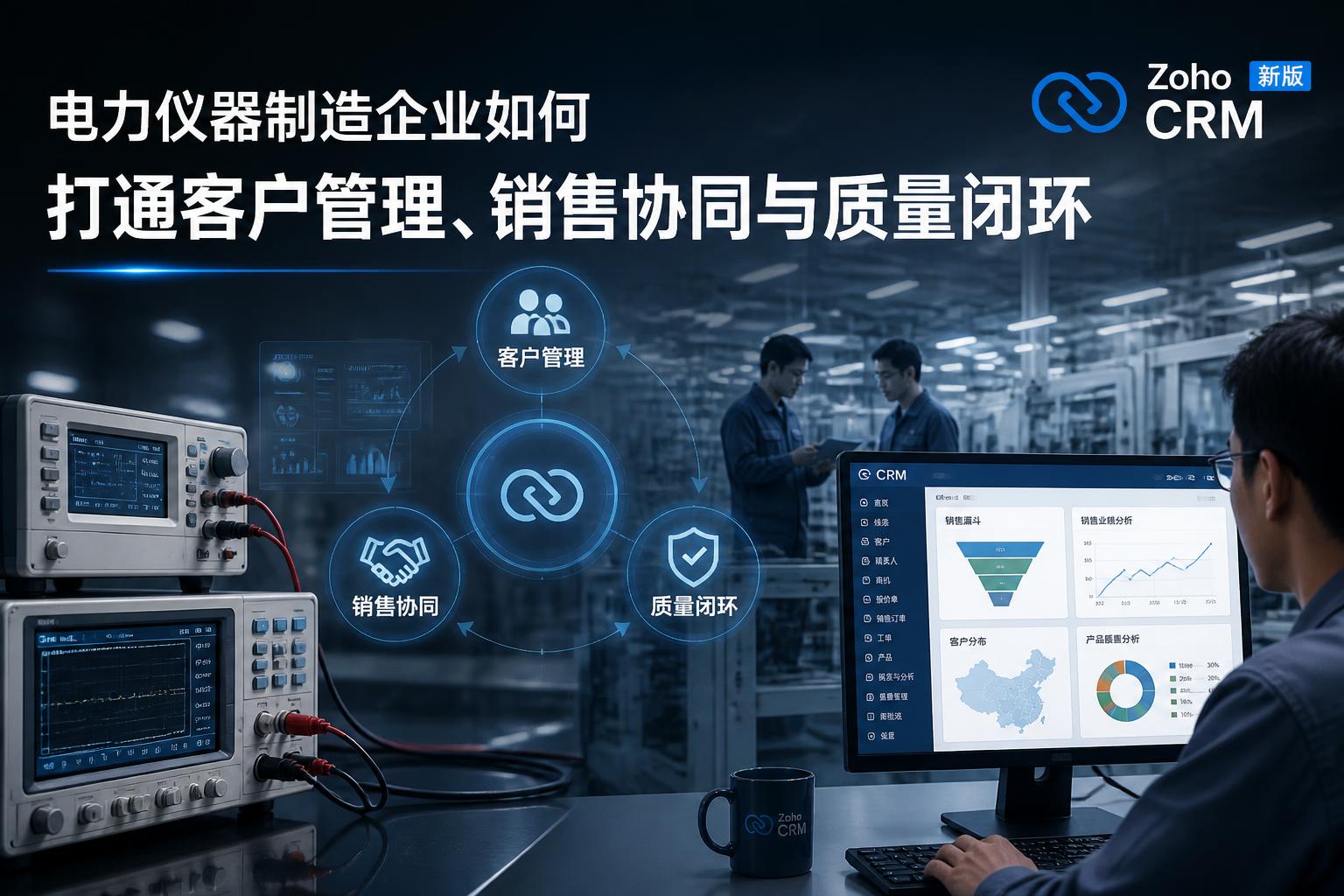 客户案例:电力仪器制造企业如何用打通客户管理、销售协同与质量闭环