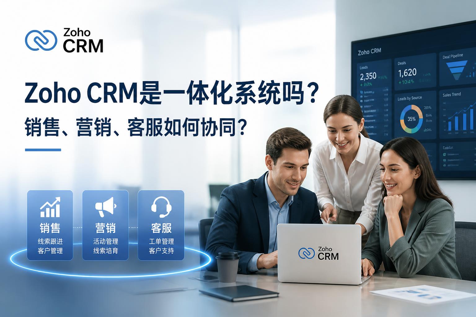 CRM是一体化系统吗?销售、营销、客服如何协同?