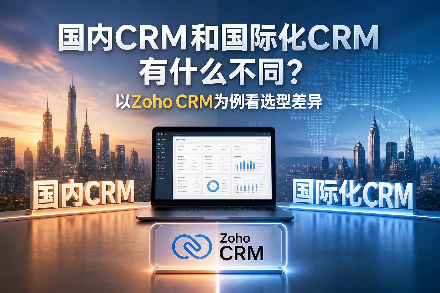 国内CRM和国际化CRM有什么不同?以Zoho CRM为例看选型差异
