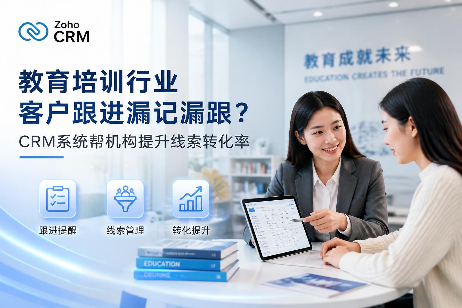 教育培训行业客户跟进漏记漏跟?CRM系统帮机构提升线索转化率