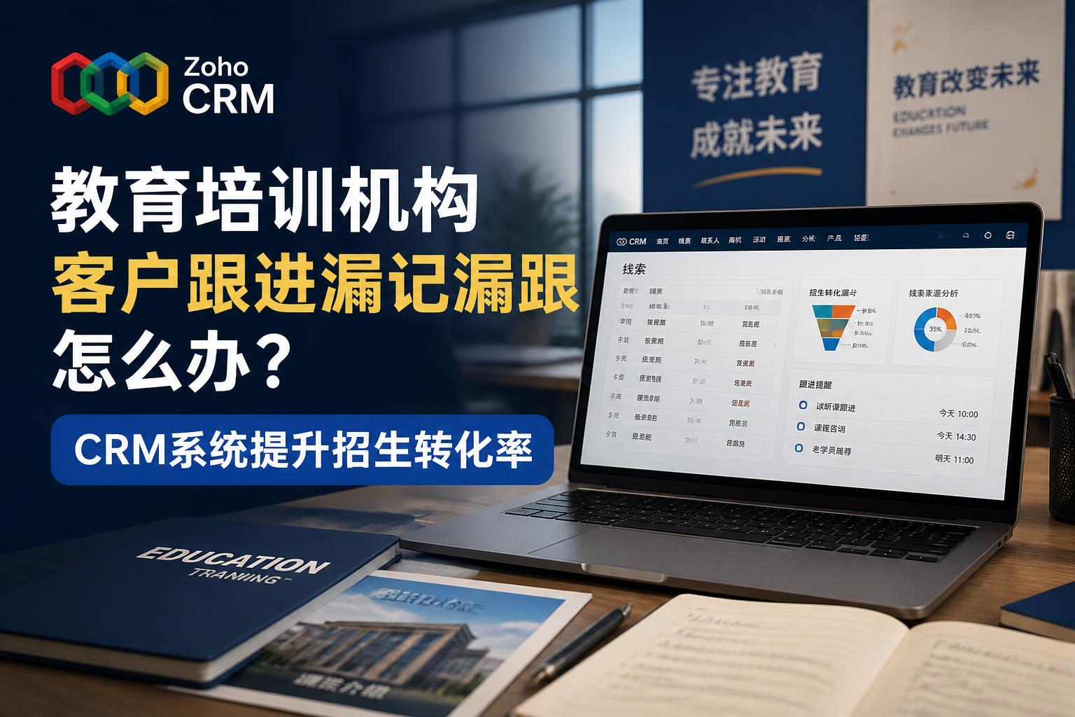 教育培训机构客户跟进漏记漏跟怎么办？CRM系统提升招生转化率