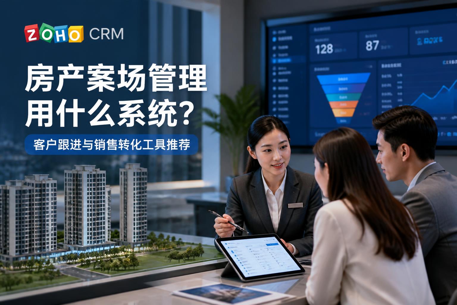 房产案场管理用什么系统？客户跟进与销售转化工具推荐