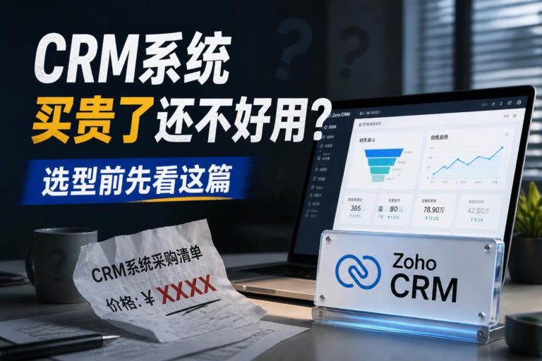 CRM系统买贵了还不好用?选型前先看这篇