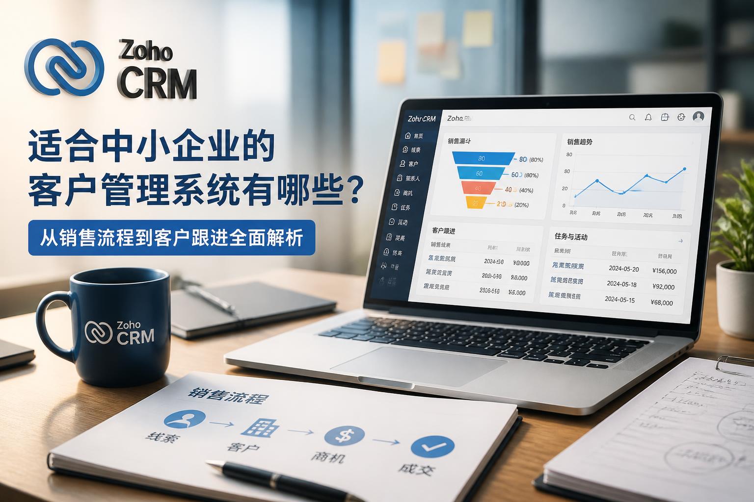 适合中小企业的客户管理系统有哪些？从销售流程到客户跟进全面解析