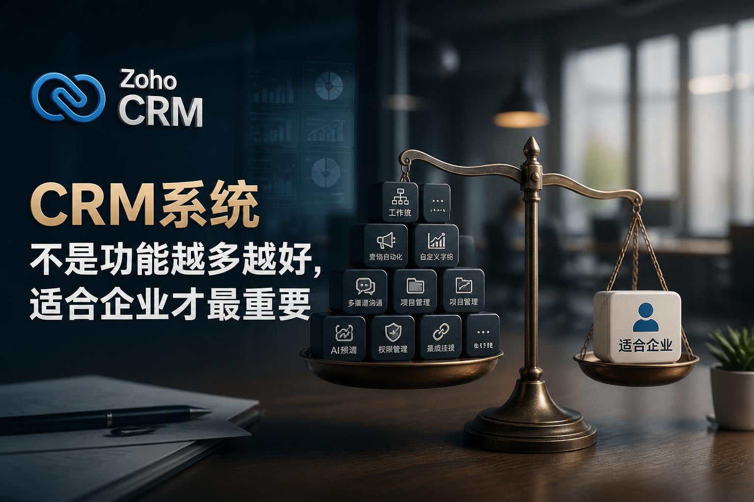 CRM系统不是功能越多越好,适合企业才最重要