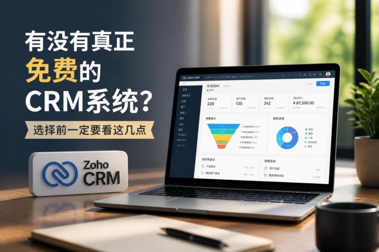 有没有真正免费的CRM系统?选择前一定要看这几点