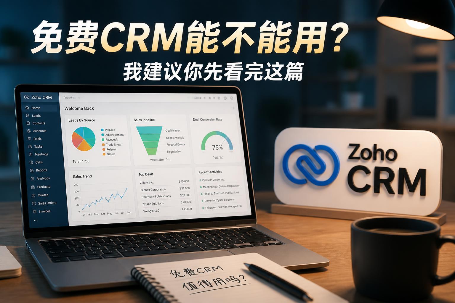 免费CRM能不能用?我建议你先看完这篇