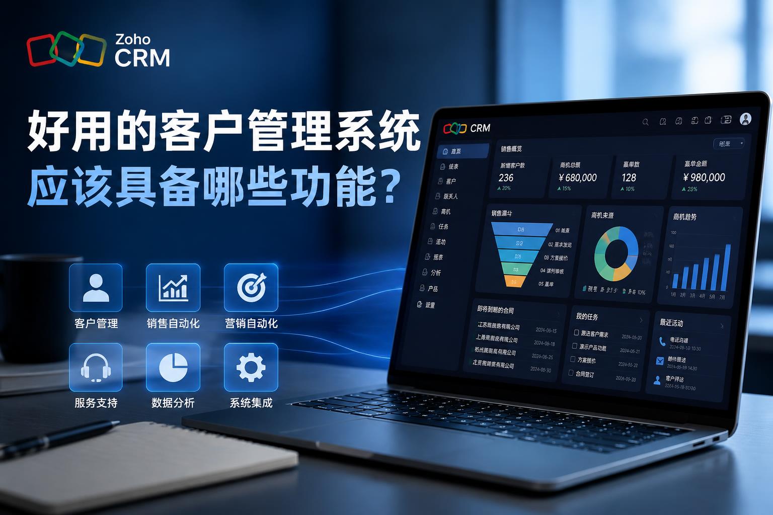好用的客户管理系统应该具备哪些功能?