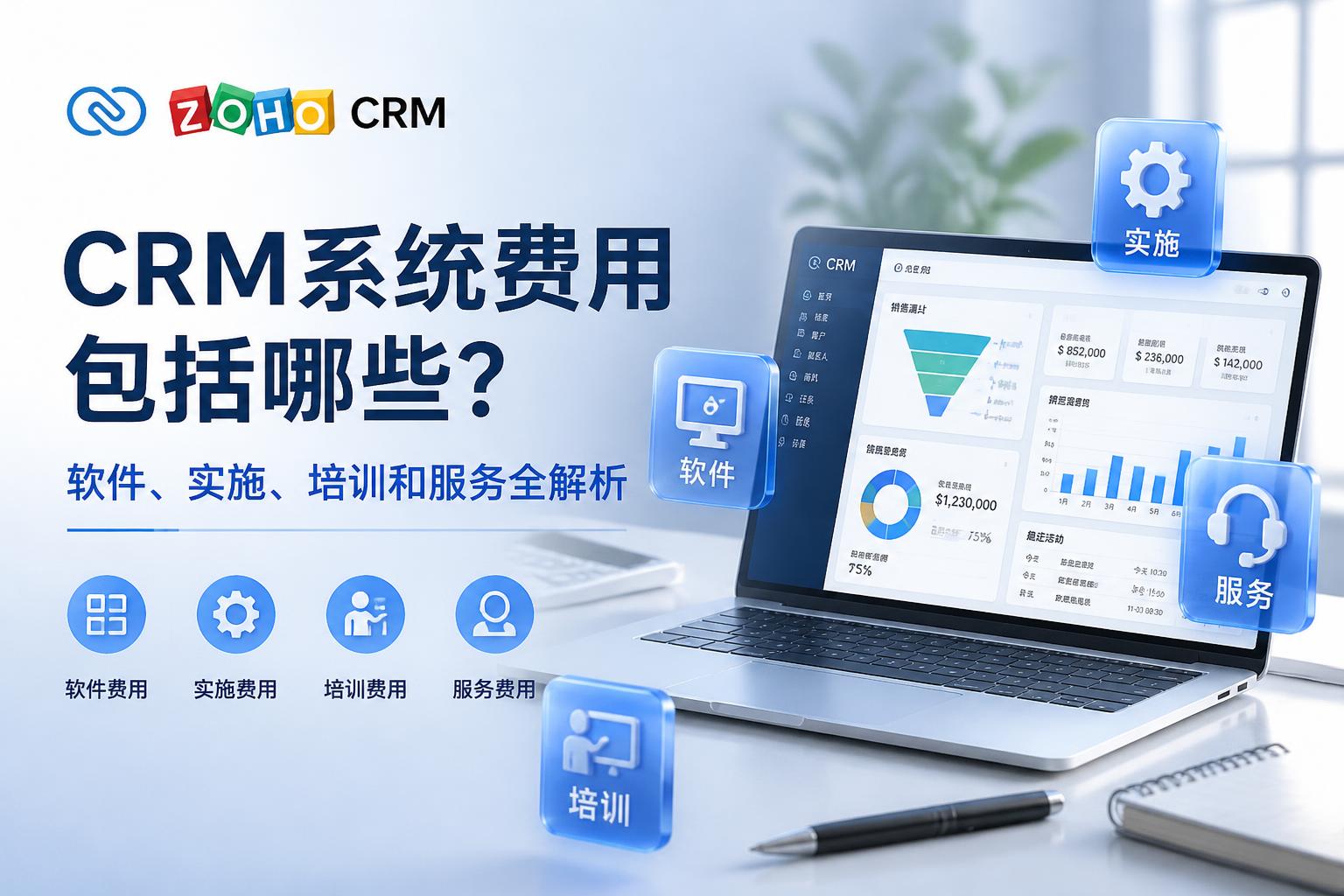 CRM系统费用包括哪些?软件、实施、培训和服务全解析