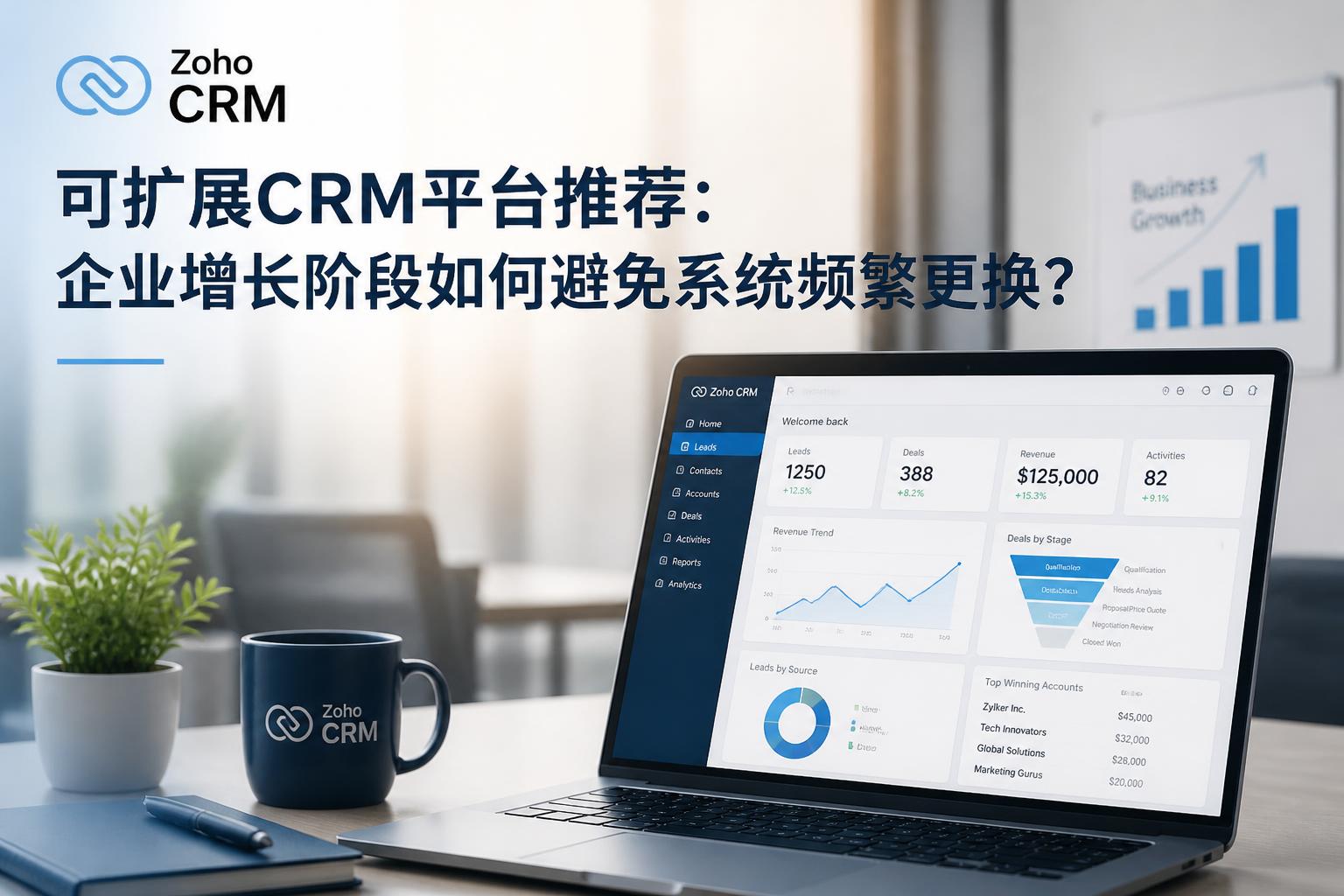 可扩展CRM平台推荐：企业增长阶段如何避免系统频繁更换？
