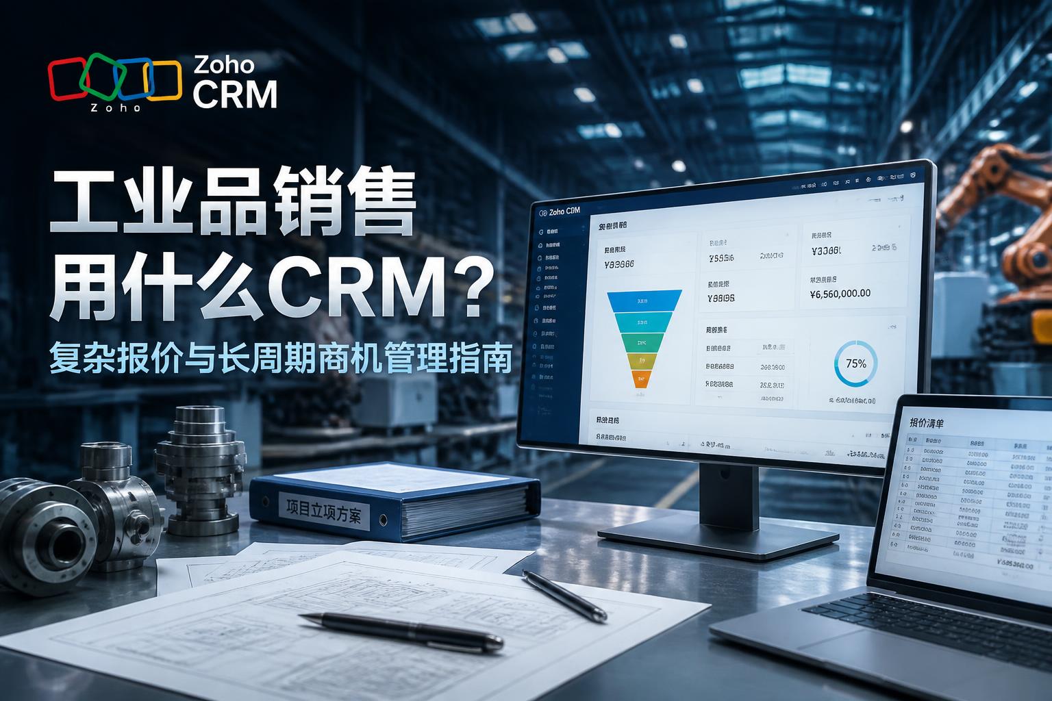 工业品销售用什么CRM?复杂报价与长周期商机管理指南