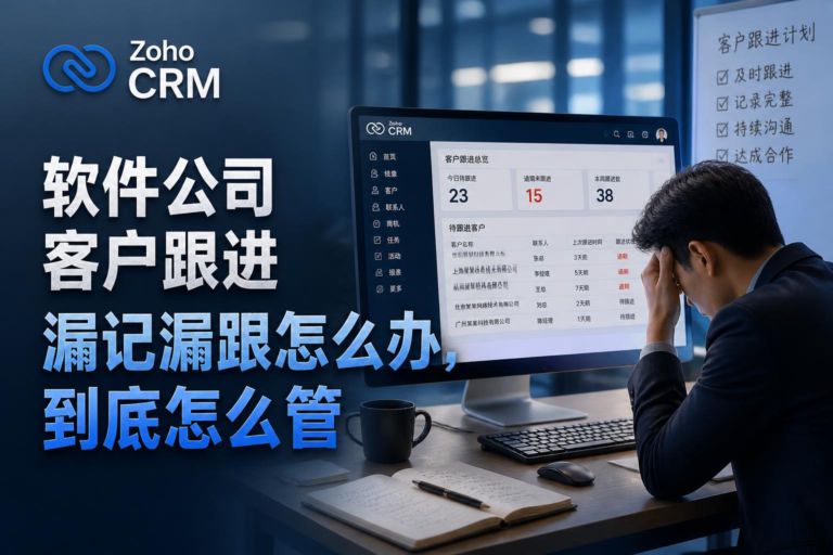 软件公司客户跟进漏记漏跟怎么办,到底怎么管