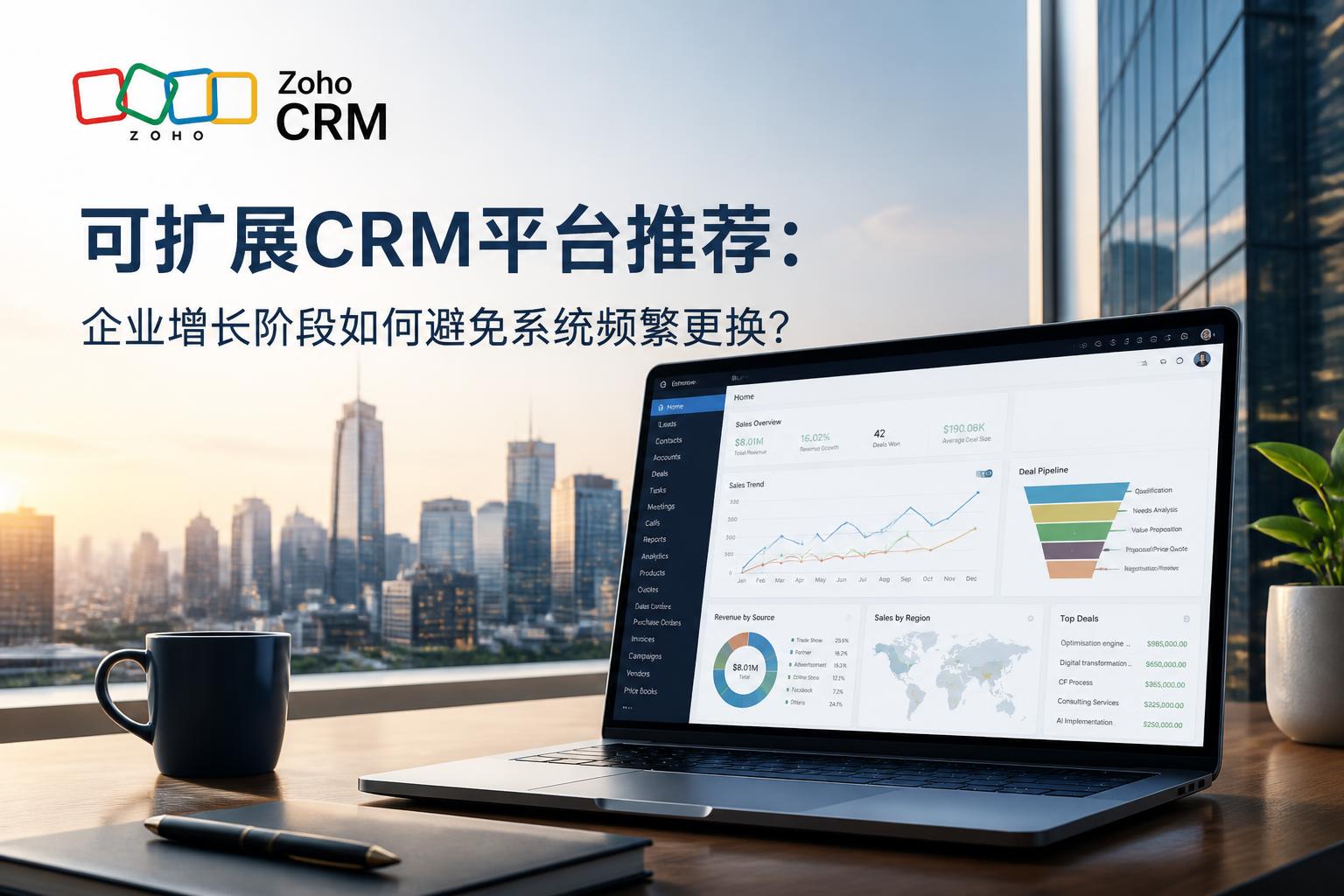 企业增长期CRM选型指南:如何选择可扩展平台,避免反复更换?