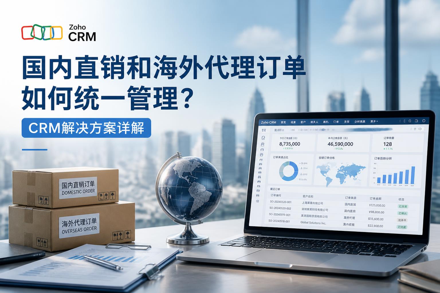 国内直销和海外代理订单如何统一管理?CRM解决方案详解