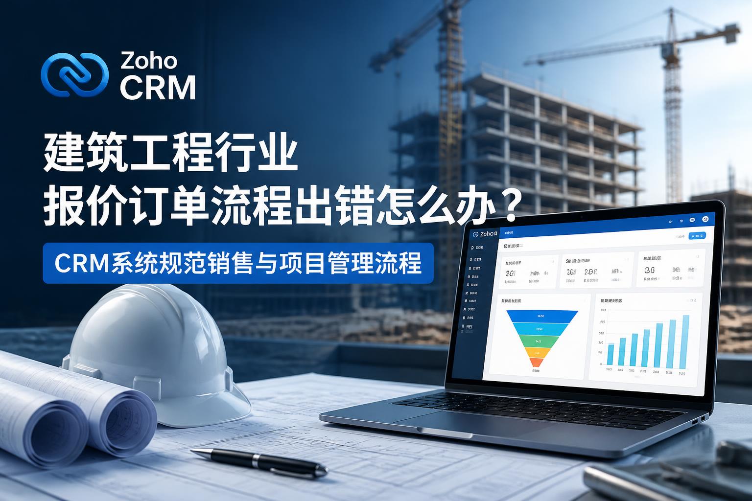 建筑工程行业报价订单流程出错怎么办?CRM系统规范销售与项目管理流程