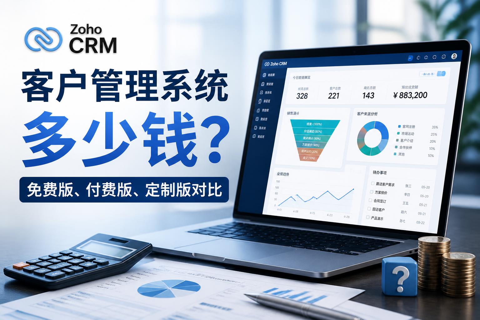 客户管理系统多少钱？免费版、付费版、定制版对比