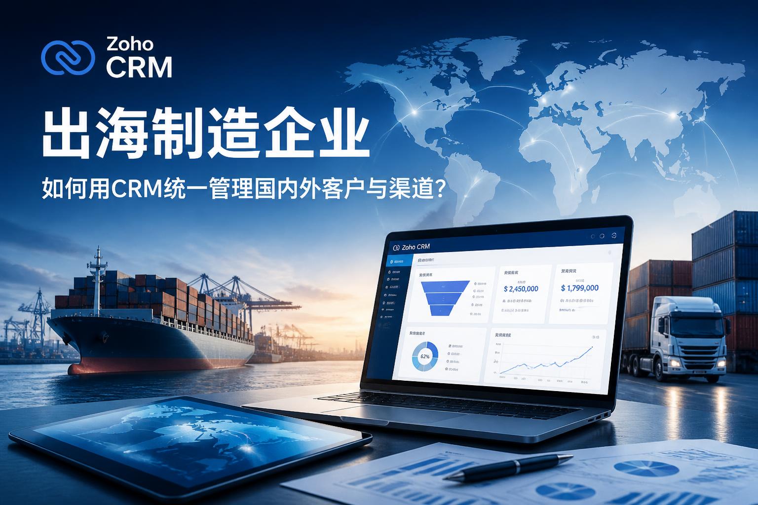 出海制造企业如何用CRM统一管理国内外客户与渠道?