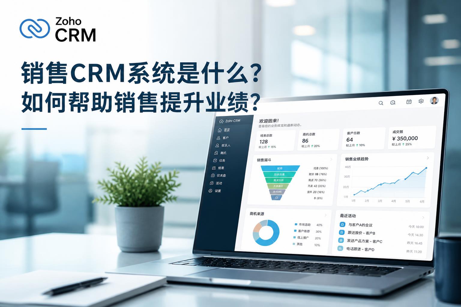 销售CRM系统是什么?如何帮助销售提升业绩?