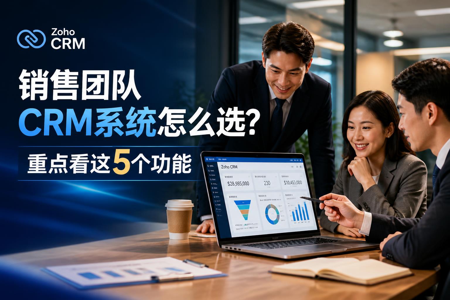 销售团队CRM系统怎么选?重点看这5个功能
