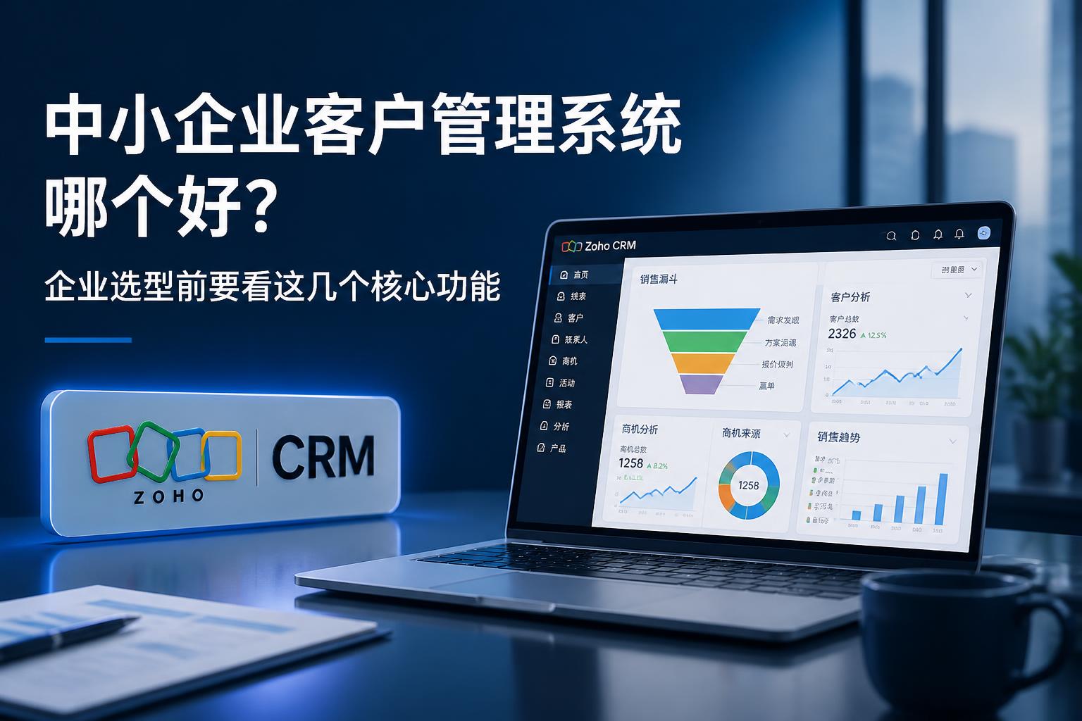 中小企业客户管理系统哪个好?企业选型前要看这几个核心功能