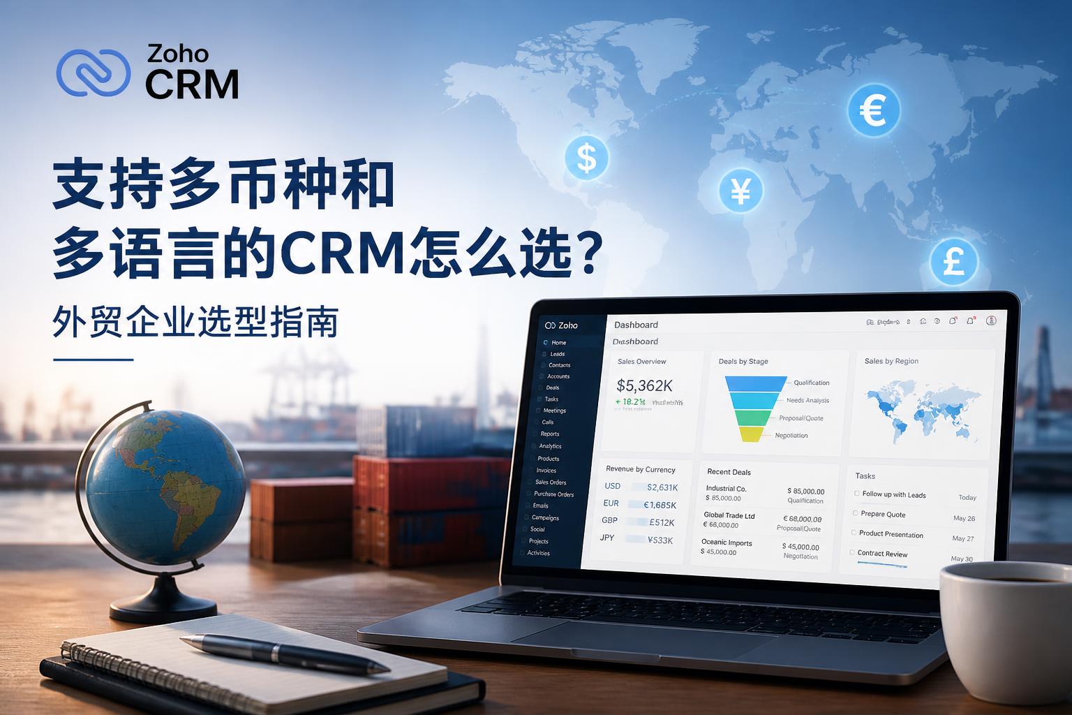 支持多币种和多语言的CRM怎么选?外贸企业选型指南