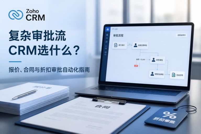 复杂审批流CRM选什么?报价、合同与折扣审批自动化指南