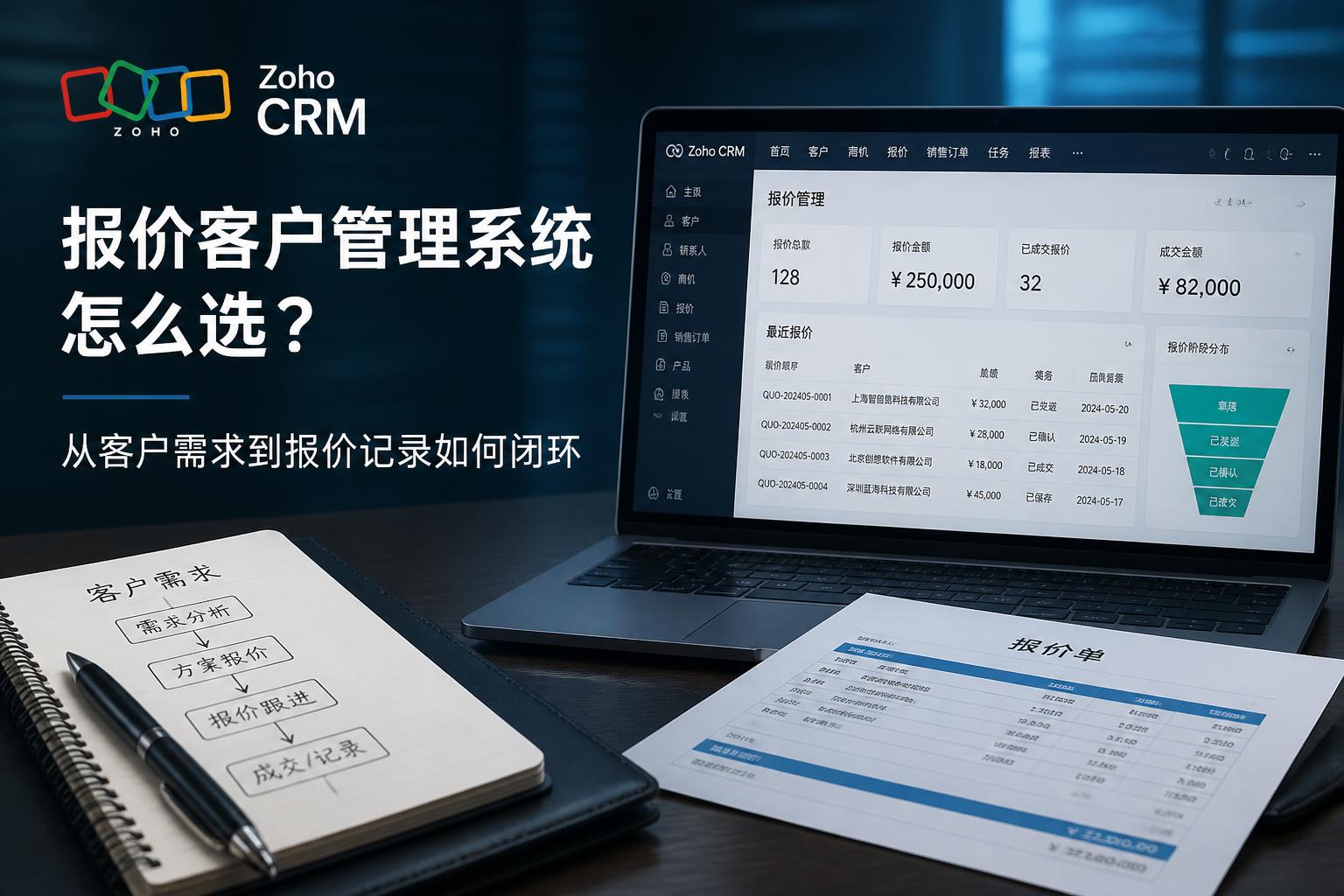 报价客户管理系统怎么选?从客户需求到报价记录如何闭环