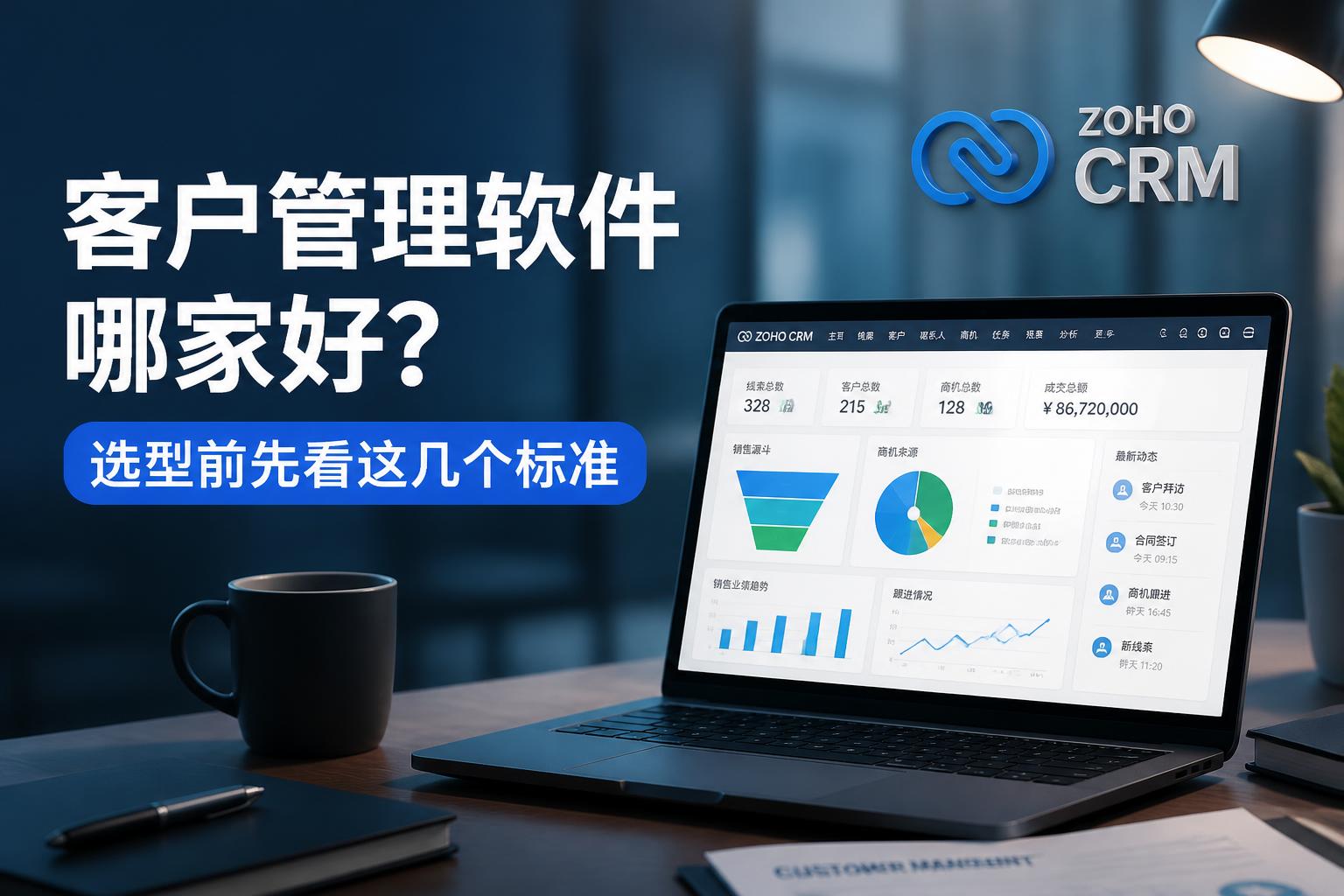 客户管理软件哪家好？选型前先看这几个标准