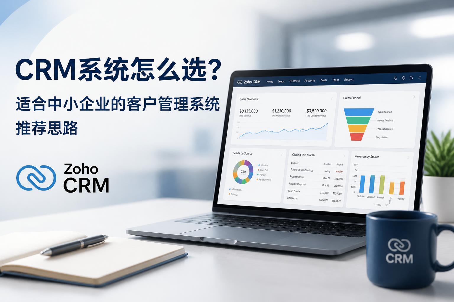 CRM系统怎么选?适合中小企业的客户管理系统推荐思路