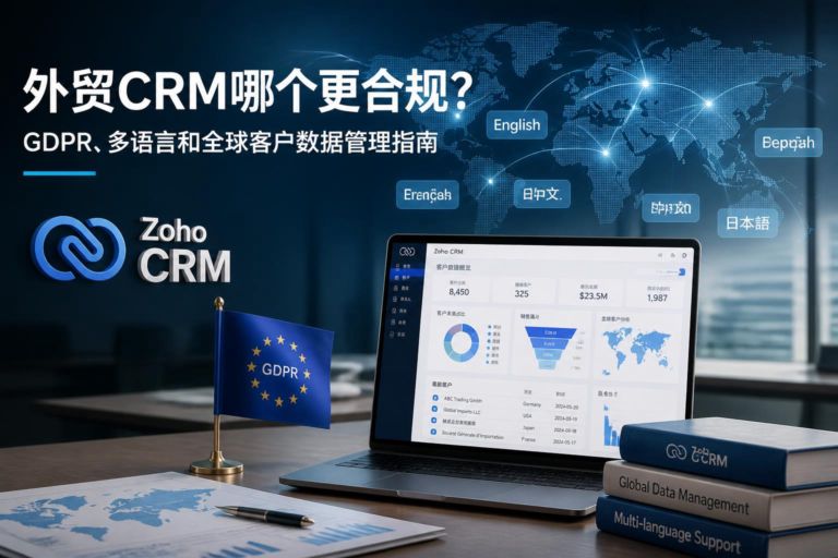 外贸CRM哪个更合规?GDPR、多语言和全球客户数据管理指南