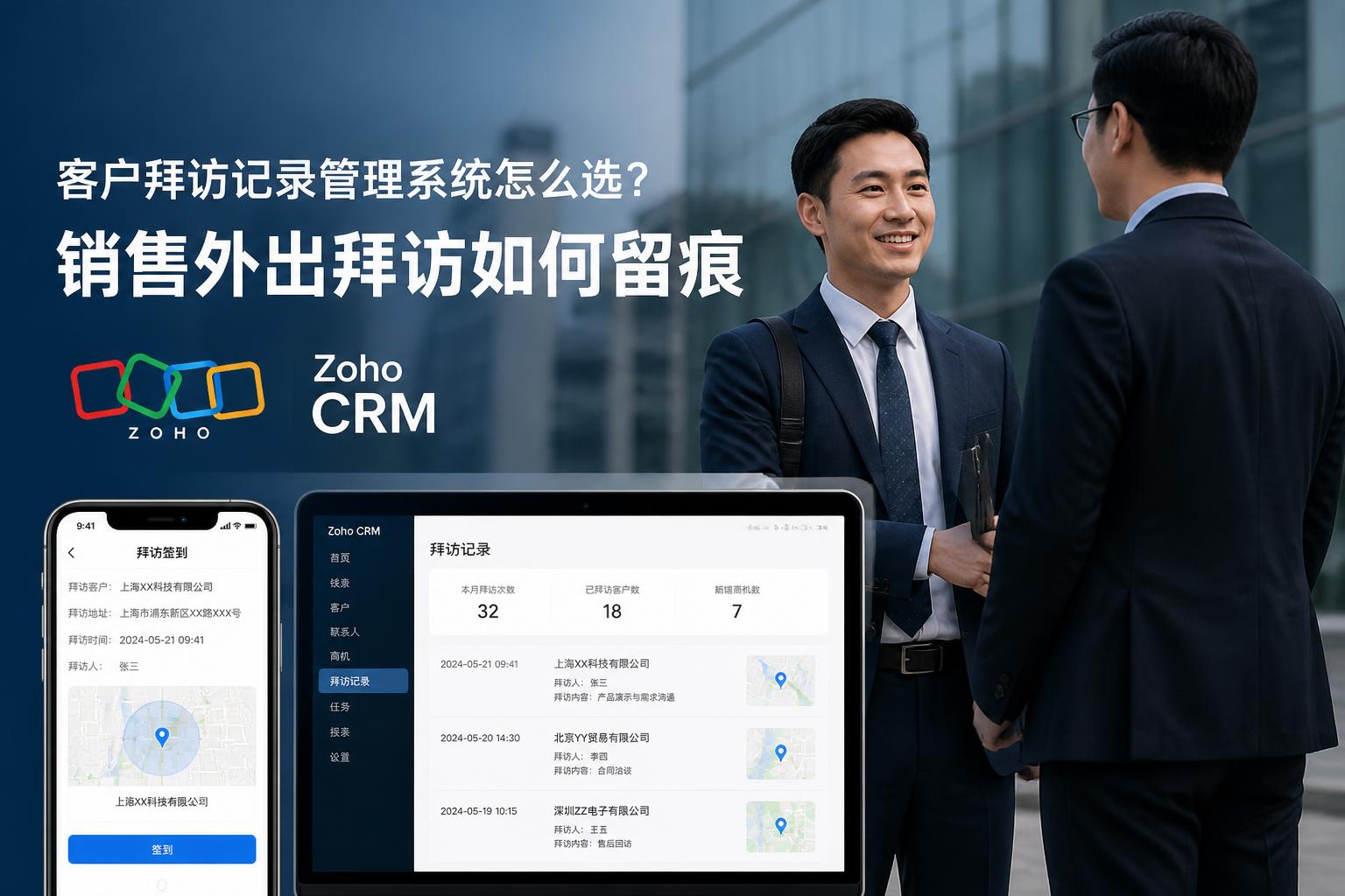 客户拜访记录管理系统怎么选？销售外出拜访如何留痕