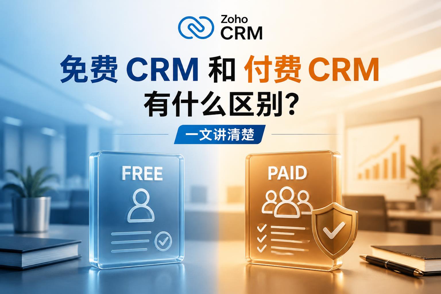 免费 CRM 和付费 CRM 有什么区别?一文讲清楚