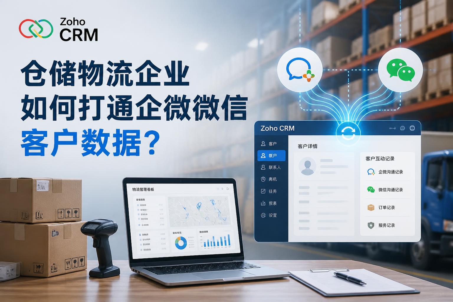 仓储物流企业如何打通企微微信客户数据?