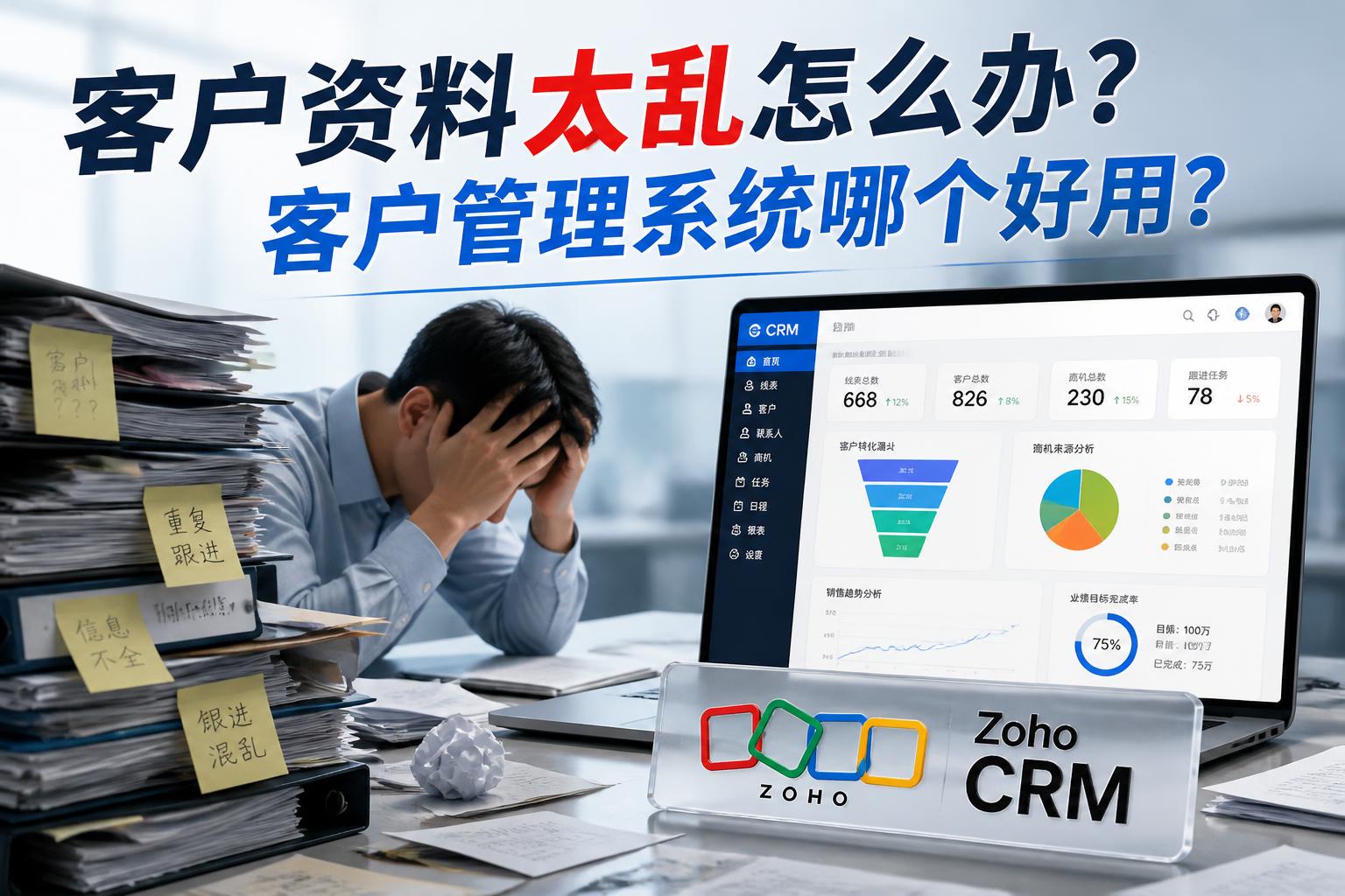 客户资料太乱怎么办?客户管理系统哪个好用?