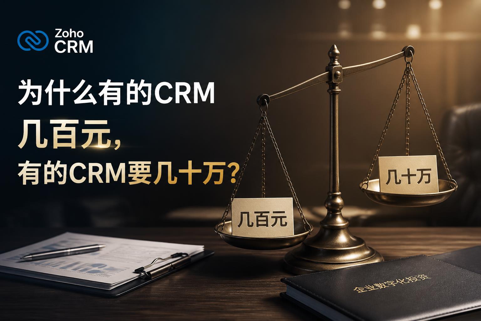 为什么有的CRM几百元,有的CRM要几十万?