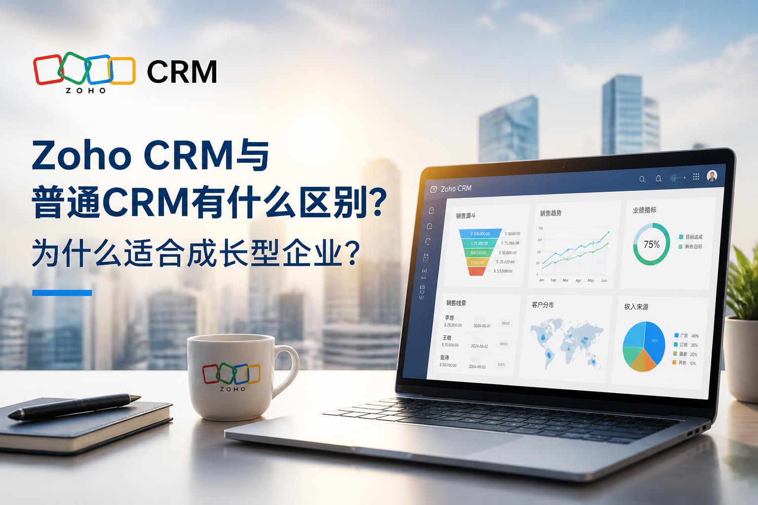 Zoho CRM与普通CRM有什么区别?为什么适合成长型企业?