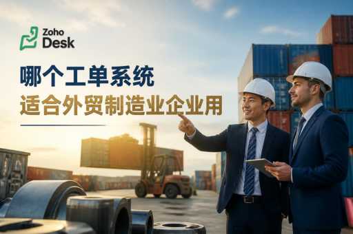 哪个工单系统适合外贸制造业企业用