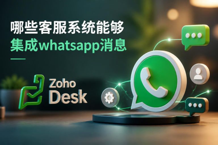 哪些客服系统能够集成whatsapp消息